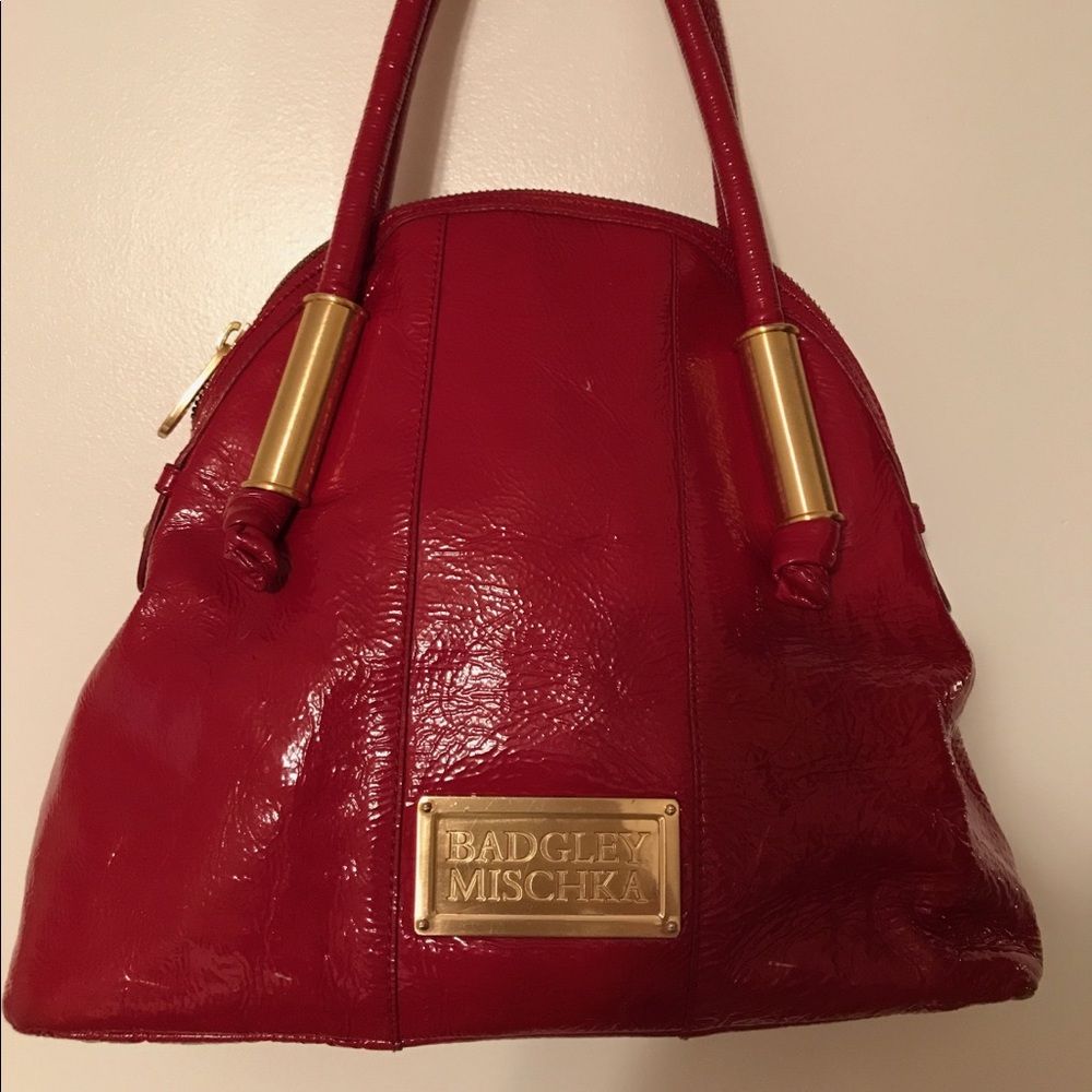 Bagley Mischka Red patent leather